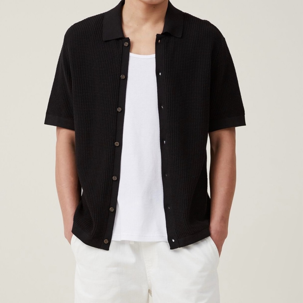 Cotton On Pablo Short Sleeve Knit Shirt